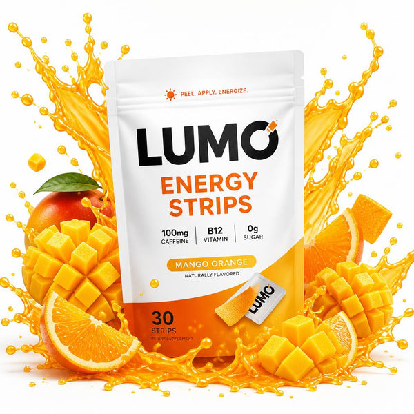 LUMO Energy Strips Mango Orange pouch